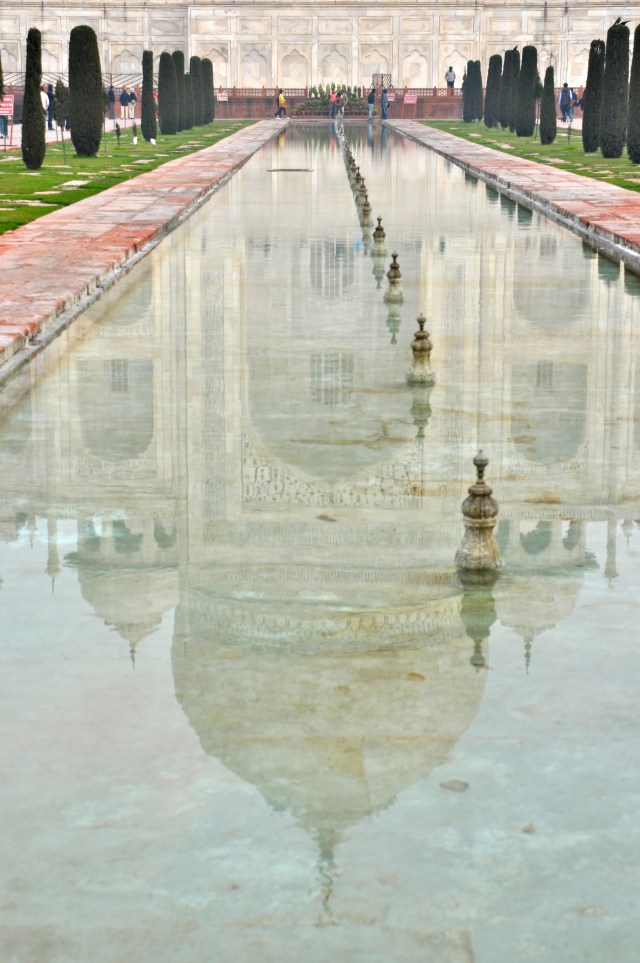 Reflection of the Taj Mahal