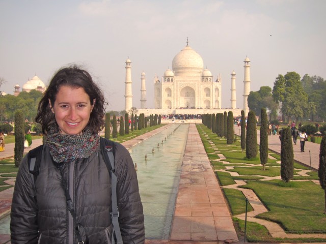 Jodi at the Taj