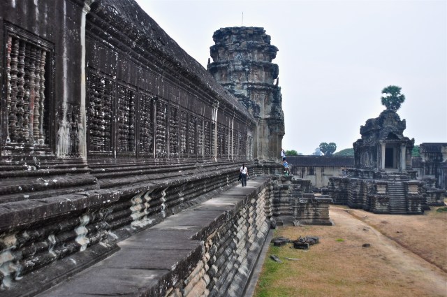 Exterior Courtyard: Angkor Wat, Cambodia